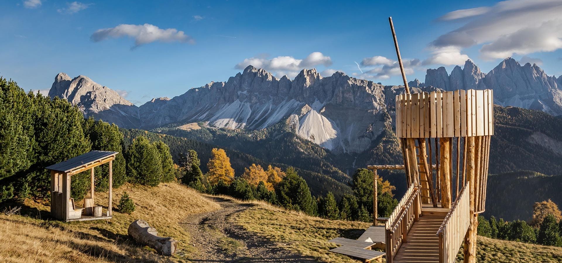 Wandern in den Dolomiten auf der Plose Wanderhotel in Südtirol im Eisacktal Woody Walk (4)